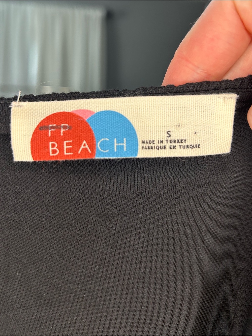 🌴FREE PEOPLE (FP BEACH) Eleni Bodycon Stretch Maxi Dress in Black - Size Small - Picture 7 of 10